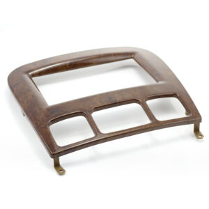 Adaptor 2 DIN MERCEDES S - W220 wooden