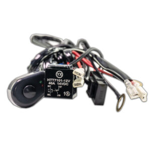 Cablu cu întrerupător pentru Bară sau Proiector Led - două ieșiri, 12-24V Carguard