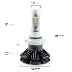 9006 - HB4 LED 12-24V - 4000 lm Super White - CARGUARD