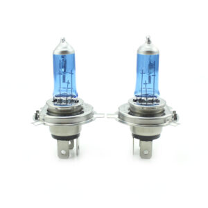 Set de 2 becuri Halogen H4, 100W +130% Intensitate - LONG LIFE - CARGUARD