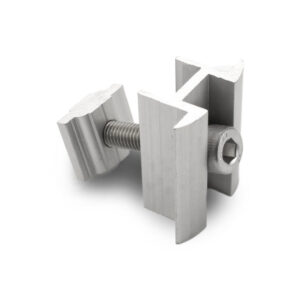 Clema dublă 30 mm "Z" pentru montaj panou fotovoltaic