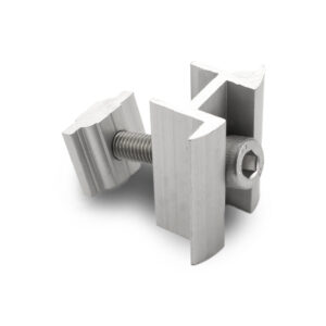 Clema dublă 30/35 mm  "Z" pentru montaj panou fotovoltaic