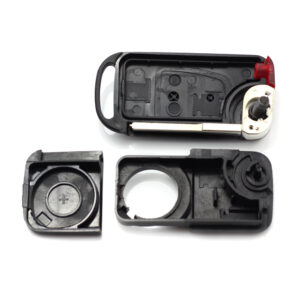 Mercedes Benz - Carcasa tip cheie briceag cu 2 butoane, lama 2 "piste"