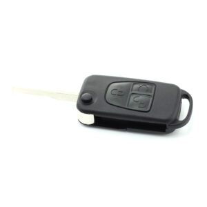 Mercedes Benz - Carcasa tip cheie briceag cu 3 butoane, lama 2 "piste"