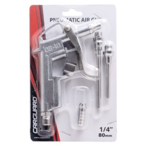 Pistol pneumatic de suflat aer cu duze interschimbabile, 1/4", 16/50/80 mm Carguard