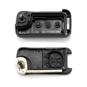 Porsche Cayenne Carcasa cheie tip briceag, 3 butoane