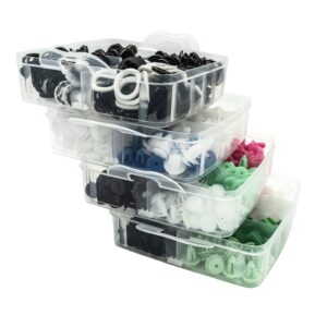 Set 470 buc cleme din plastic + 5 unelte Carguard