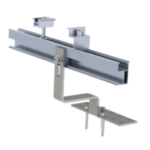 Suport pentru montaj panou fotovoltaic pe acoperiș cu țiglă "Z"