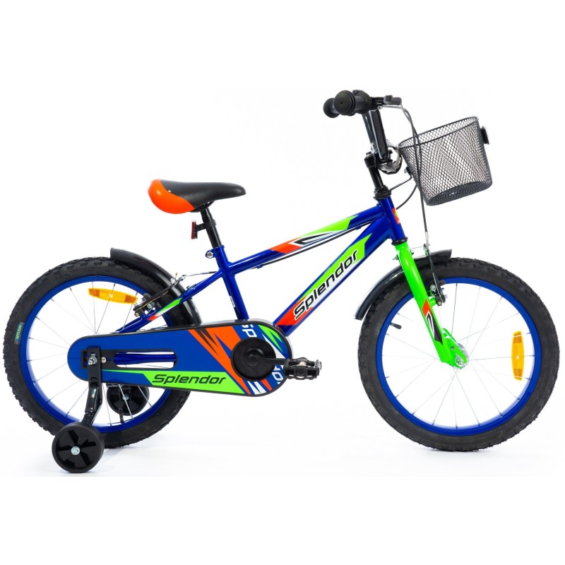 Bicicleta pentru copii, 18“, BIC18B (albastru) - imagine 9